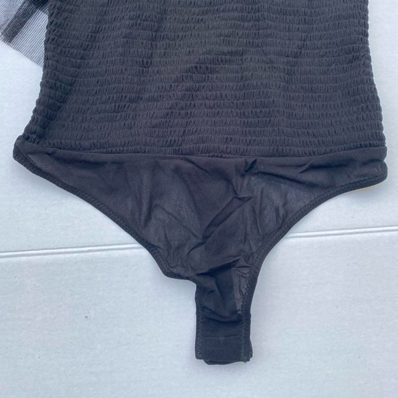 New Free People Kill the Lights Black Bodysuit - Picture 8 of 11